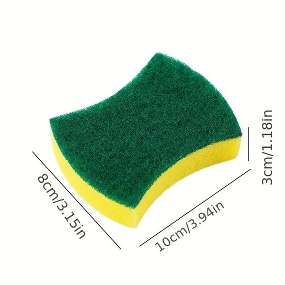 10/30pcs Polyester Cleaning Sponge, Daily Cleaning Sponge For Kitchen - Picture 3 of 8